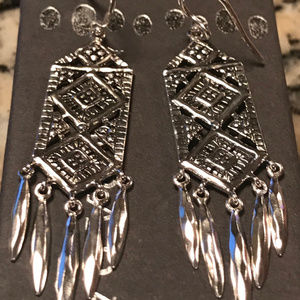 Silpada W3556 Baroque Fringe Drop Sterling Silver